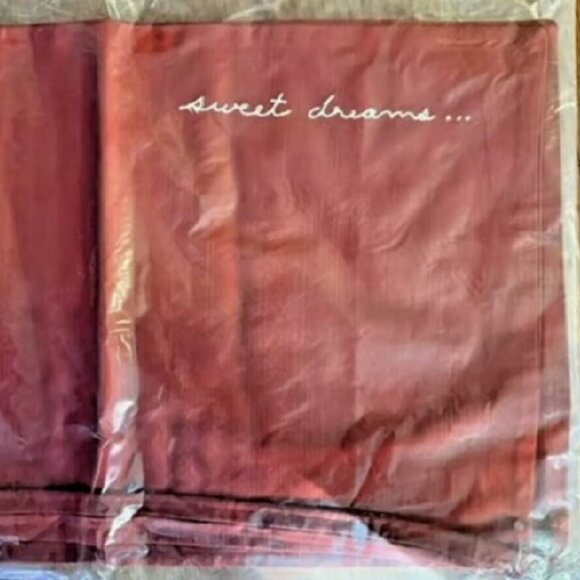 NEW 50x15” Pottery Barn Sweet Dreams Embroidered Christmas Lumbar Pillow Cover - Picture 3 of 5